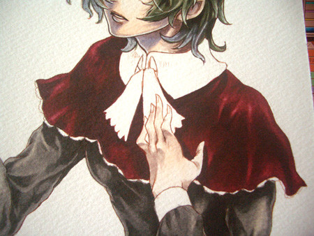 Dressmash 10年3月 コピック講座 コピック塗り その３ 服 上半身