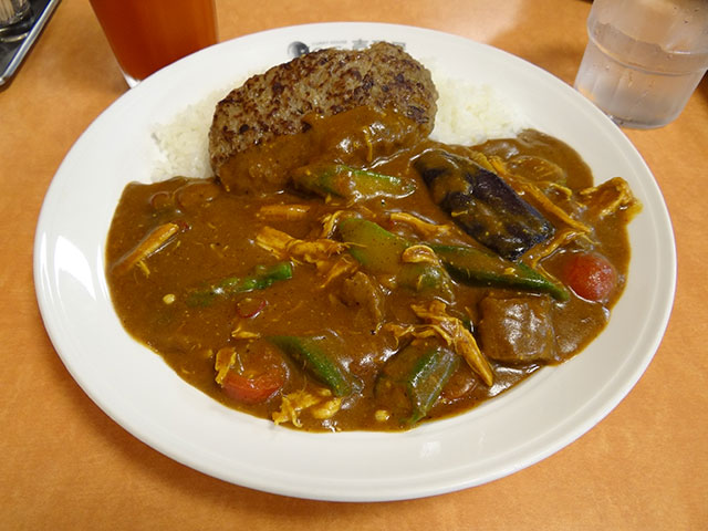 Chicken and Summer Vegetables Curry