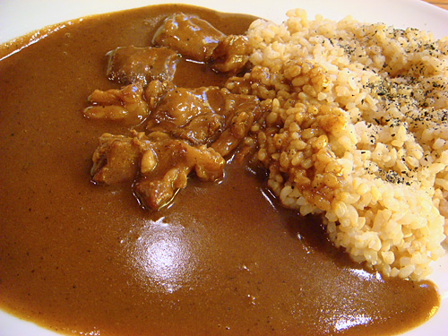 Beef Curry with Sprouted Brown Rice