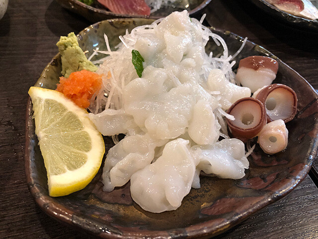 Octopus Sashimi