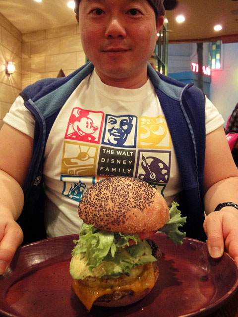 Avocado Burger and Dr. MaCHO