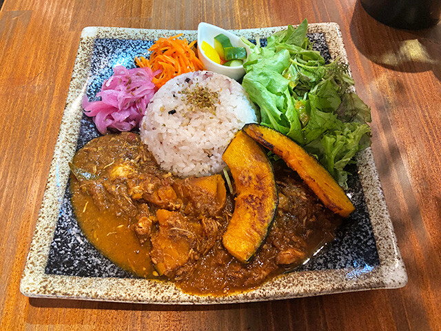 Pumpkin Chicken Curry