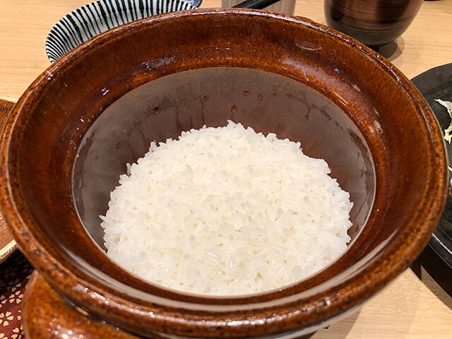 Freshly Cooked Rice in a Pot
