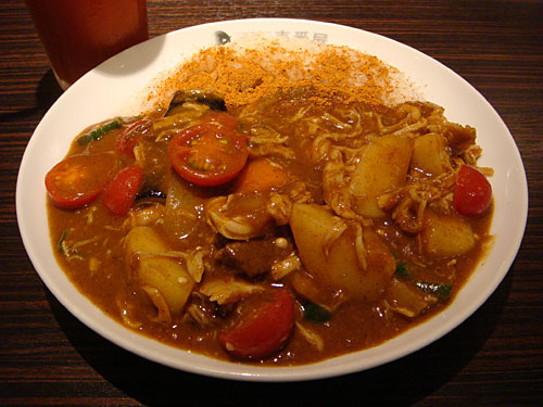 Half Order Beef Curry with Various Toppings