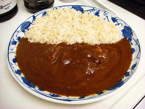 Chicken Curry with Sprouted Brown Rice