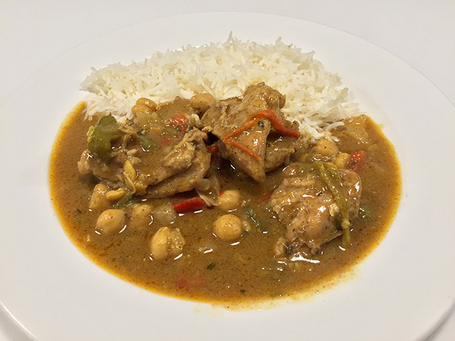 Chicken Curry and Rice