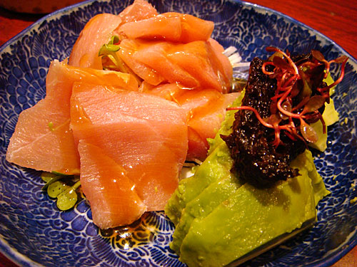 Medium Fatty Tuna and Avocado