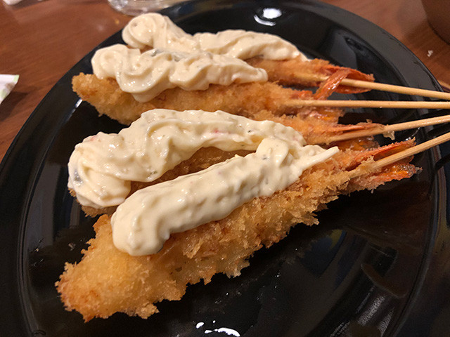 Fried Deep-Water Shrimps