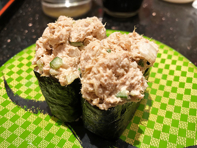 Tuna Salad Battle Ship Roll