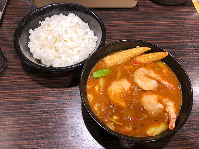 Tom Yum Goong Soup Curry