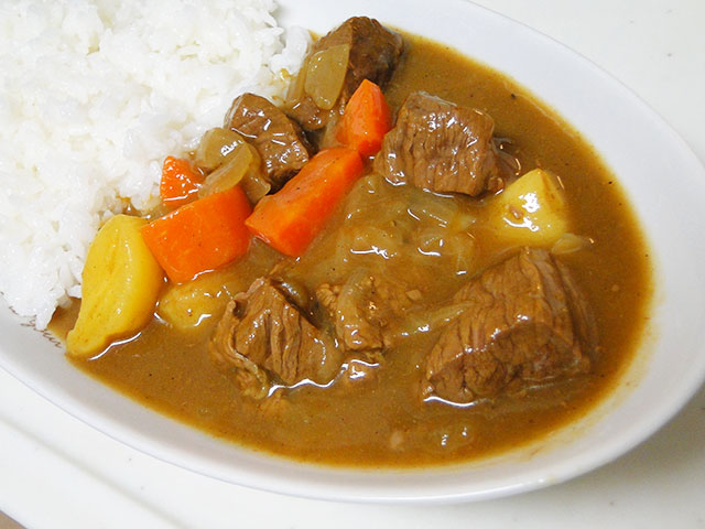 Homemade Low Fat Beef Curry