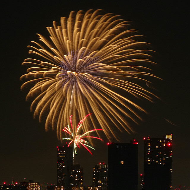 Makuhari Beach Hanabi Festa
