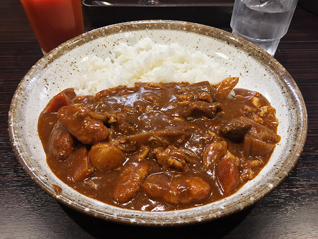 Chicken Meatball and Root Vegetable Curry in Japanese Style