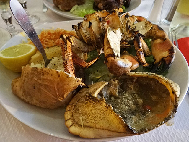 Grilled Crab