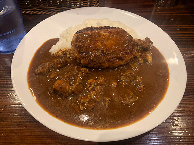 Beef Curry with Hamburger