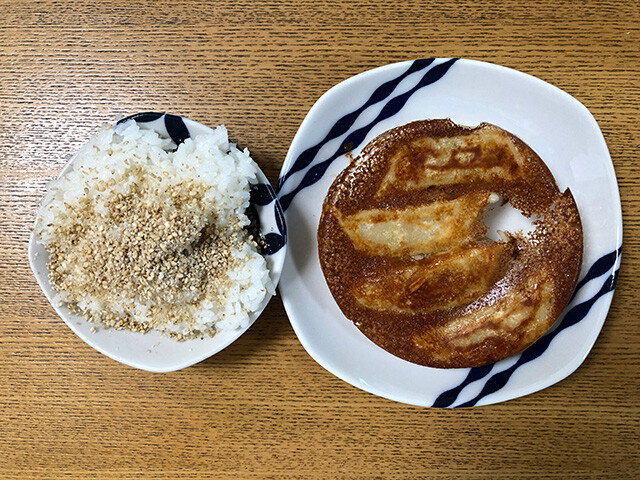 Protein Gyoza and Rice