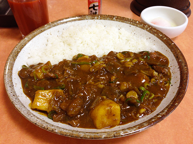 Half Order Beef Curry with Various Toppings