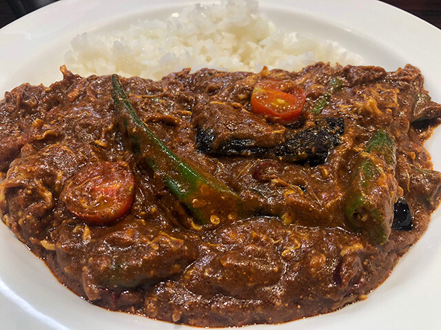 Double Chicken and Summer Vegetable Curry