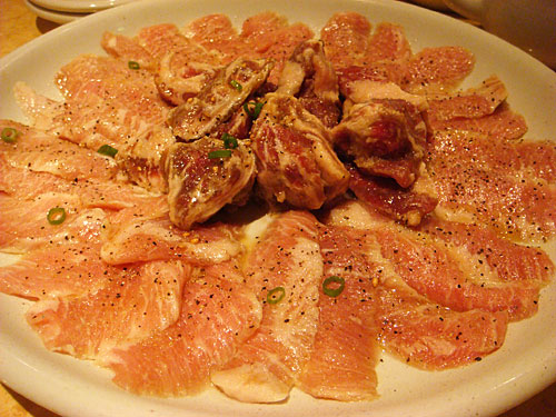 Soft pork and Short Rib