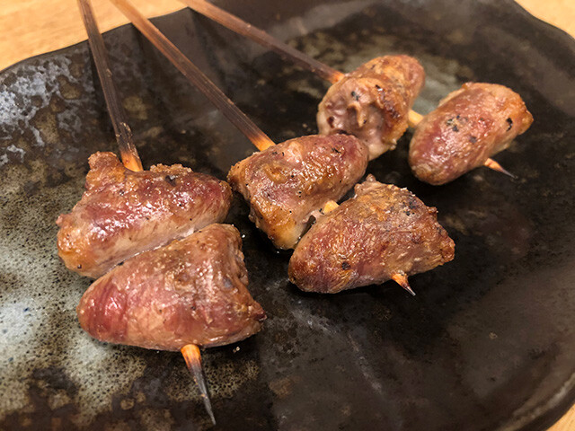 Grilled Chicken Heart