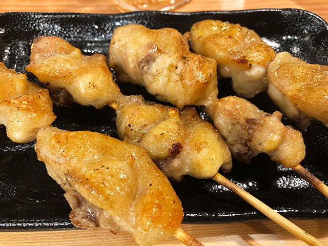 Grilled Skewered Chicken Tail