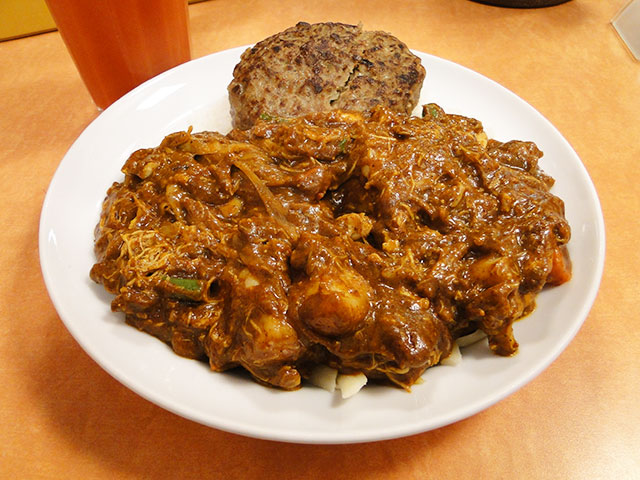 Half Order Beef Curry with Various Toppings
