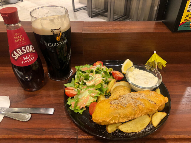 The Fish & Chipsa and GUINNESS