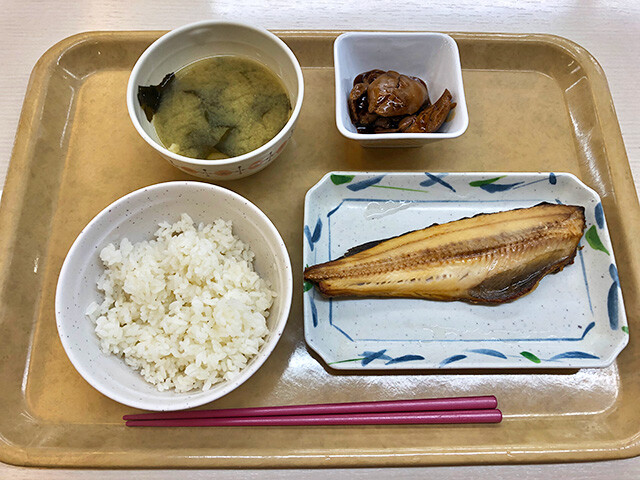 Lunch at Chiba University Cafeteria