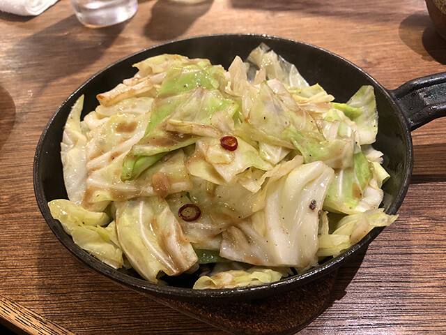 Anchovy and Cabbage