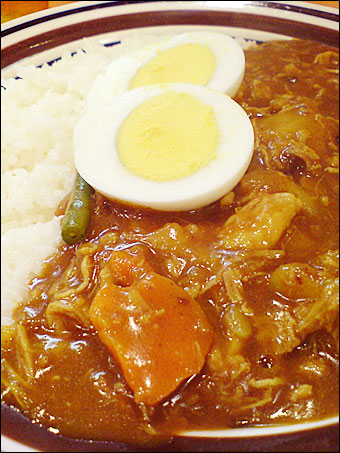 Boiled Chicken Curry with Vegetables