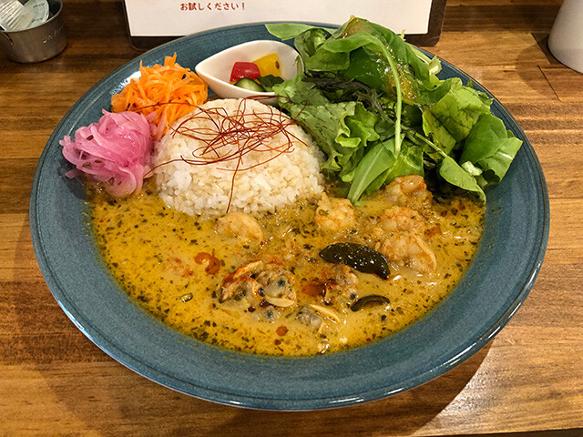 Red Seafood Curry