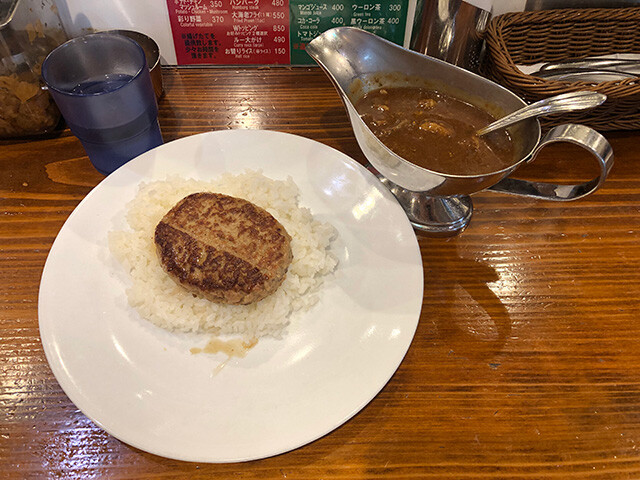 Beef Curry with Hamburger
