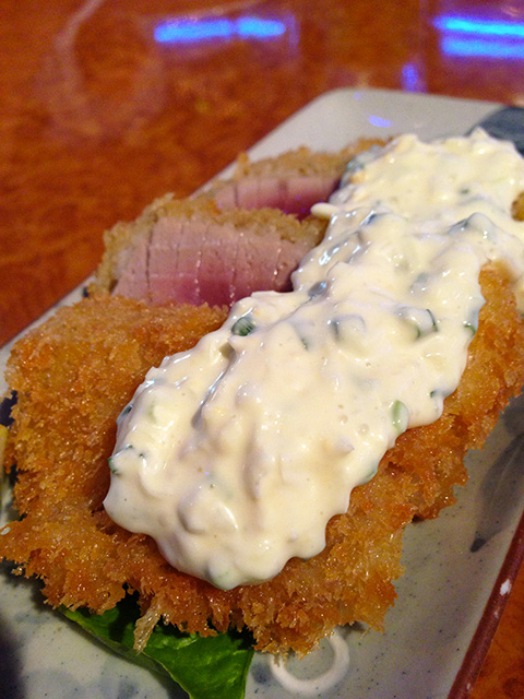 Deep-Fried Tuna with Tartar Sauce