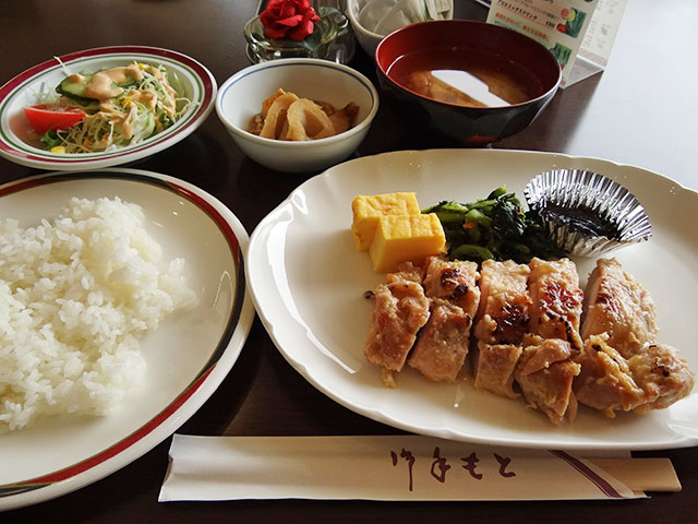 Grilled Saikyo-Miso Flavored Chicken Set