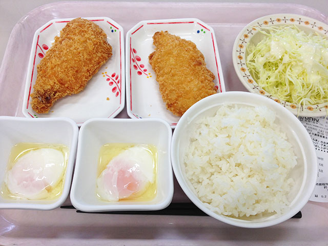 Lunch at Co-op Cafeteria