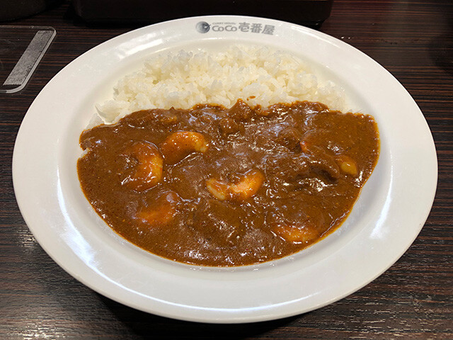 Beef Curry with Stewed Shrimps