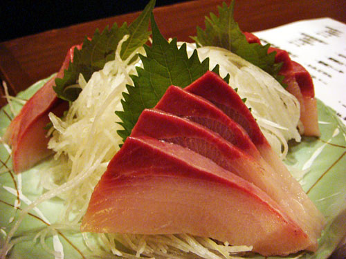 Yellow Tail Sashimi