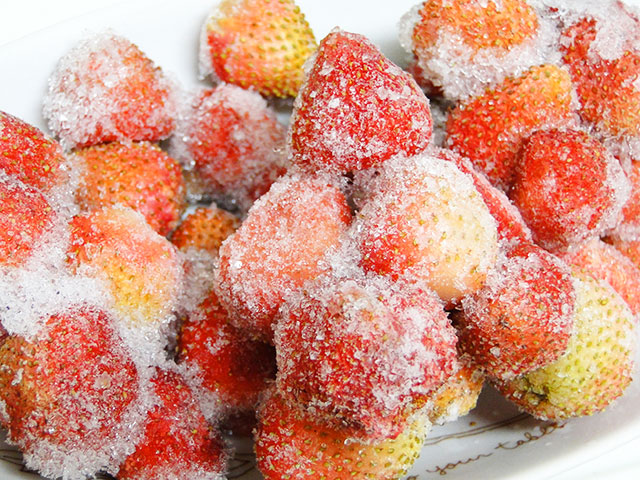 Frozen Strawberries