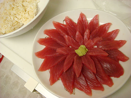Tuna Blossom and Brown Rice