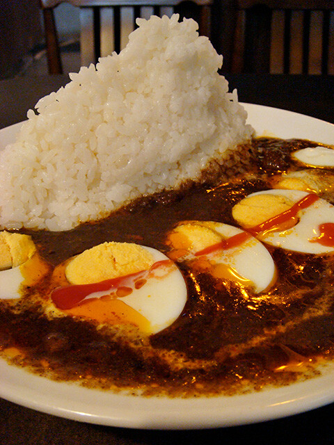 Murugi Curry with Egg