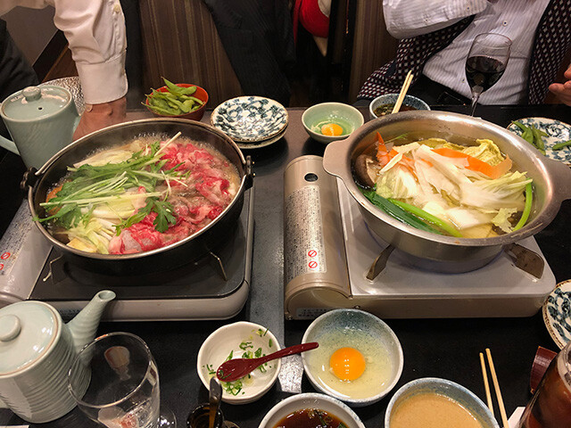 Sukiyaki and Shabushabu