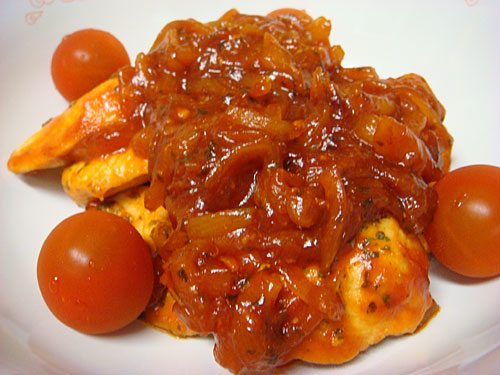 Grilled Chicken Breast with Tomato