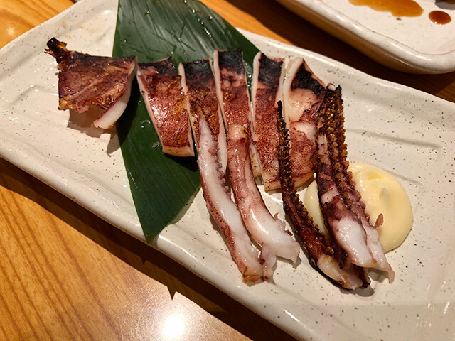 Broiled Squid