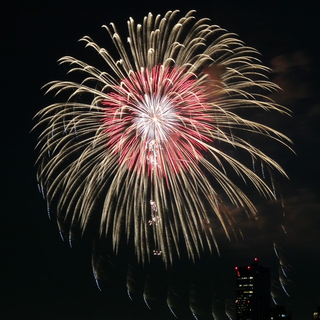 Makuhari Beach Fireworks Festa