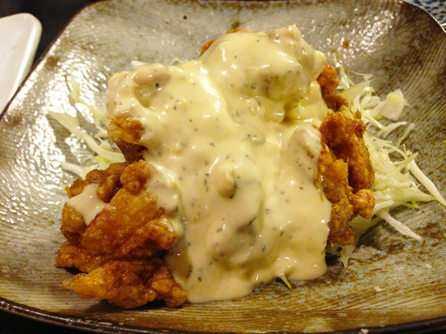 Deep-Fried Chicken with Vinegar and Tartar Sauce