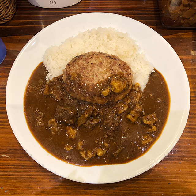 Beef Curry with Hamburger