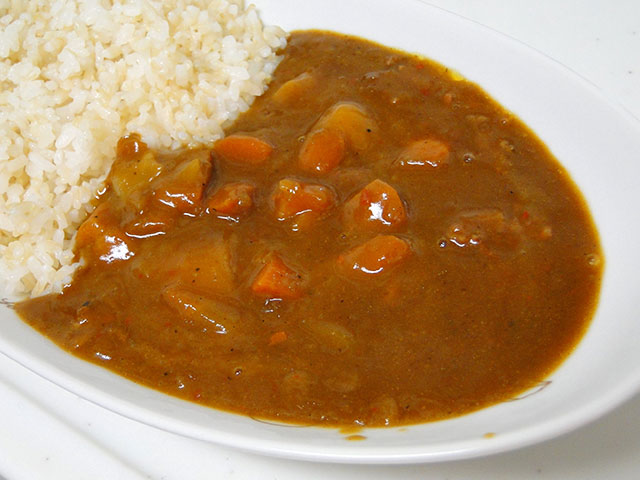 Bon Curry with Sprouted Brown Rice