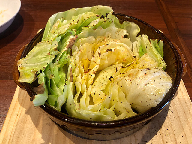 Grilled Cabbage