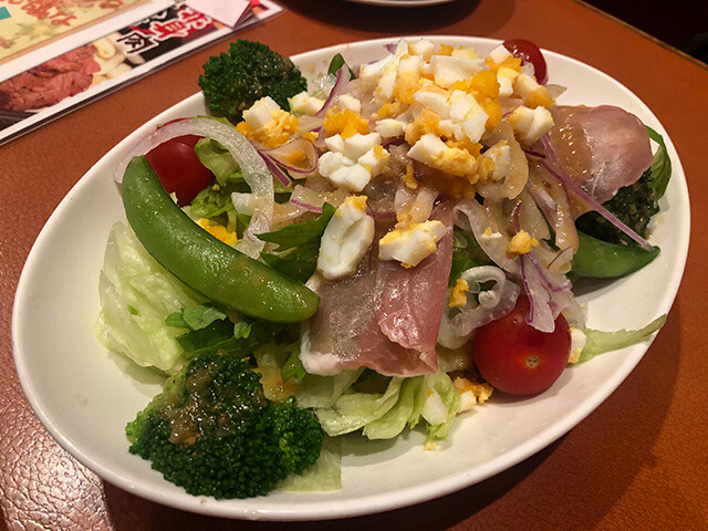 Raw Ham Salad