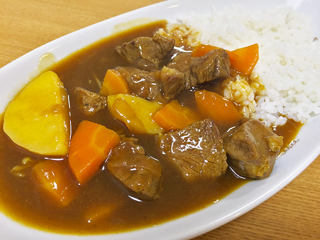 Homemade Beef Curry